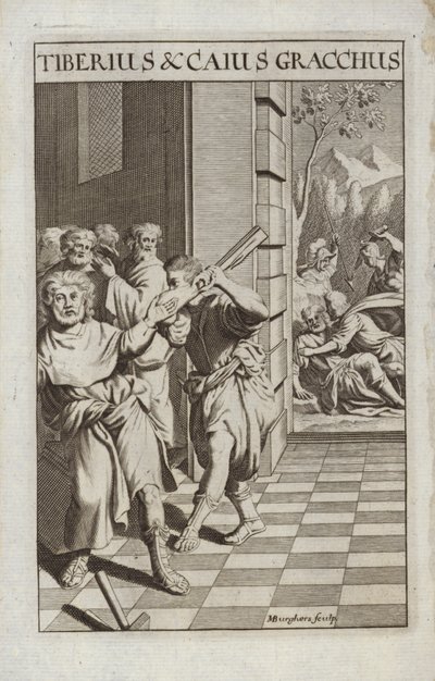 Tiberius ve Caius Gracchus by Flemish School
