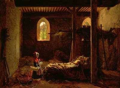 Küçük Kırmızı Başlıklı Kız, 1820 dolayları by Fleury François Richard