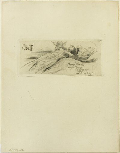 Flört by Félicien Rops