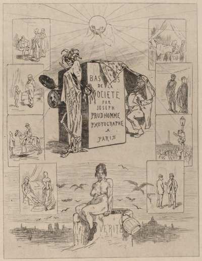 Frontispiece: Toplumun Kalıntıları (Las bas-fonds de la societe) by Félicien Rops