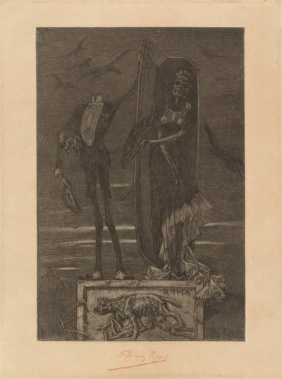 Yüce Yardımcısı: Frontispiece by Félicien Rops