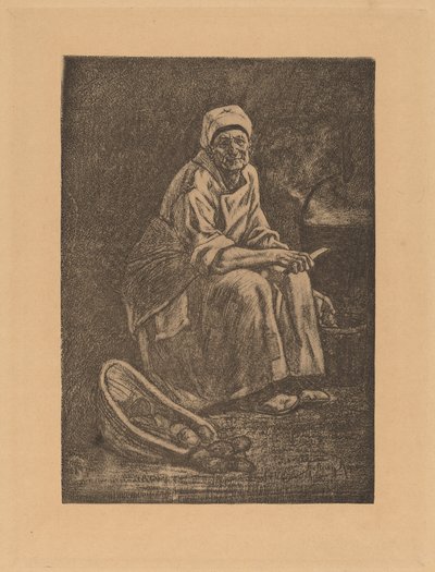 Yaşlı Kate. by Félicien Rops