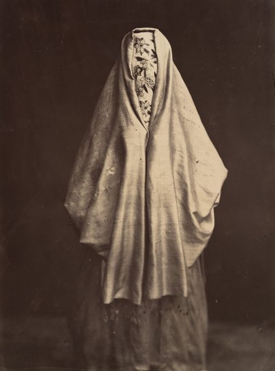 Kasaba elbiseli Türk kadını, 1870