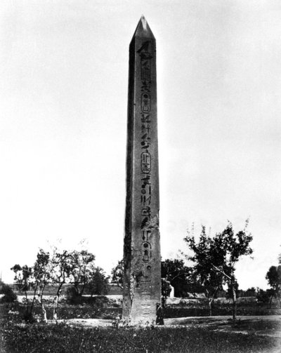 Heliopolis Dikilitaşı, Mısır, 1878 by Félix Bonfils