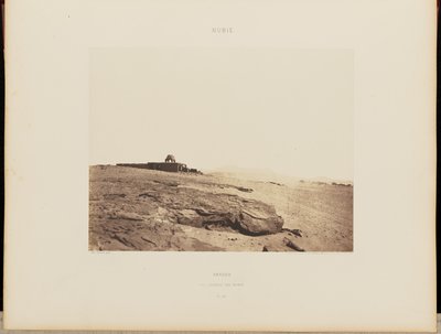 Amadah. Harabelerin genel görünümü by Félix Teynard