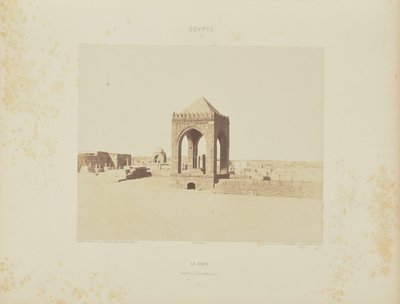 Kairo. Memlük Mezarlığı by Félix Teynard