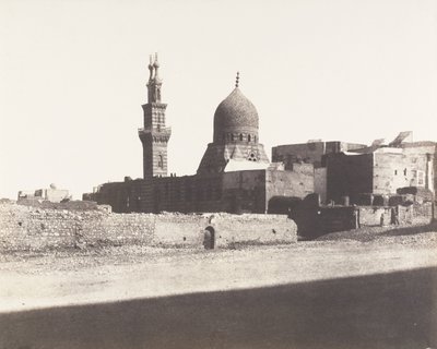 Le Kaire, Nâcéryeh Camii, 1851-52, 1853-54 basılmış. by Félix Teynard