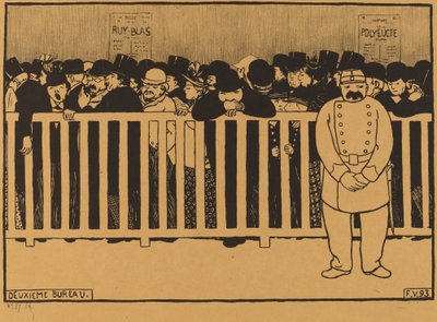 İkinci Ofis (Gisa) by Félix Vallotton