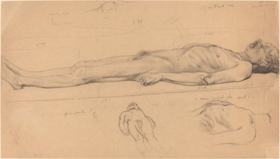 Ceset (Ölü Mesih Çalışması) by Félix Vallotton