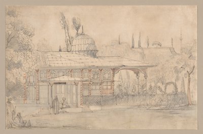 Cami Yakınındaki Köşk, 1800
