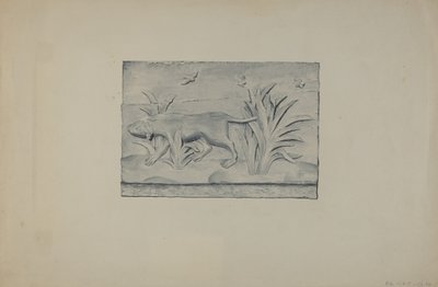 Köpek Rölyef Paneli by Flora Merchant