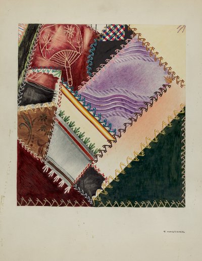 Yorgan, Parçalı by Florence Hastings