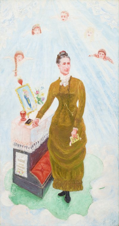 Hemşiremizin Portresi, Margaret Burgess, 1929 by Florine Stettheimer