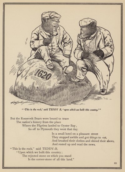 Bu, bu ülkeyi üzerine inşa ettiğimiz kaya, dedi Teddy B. by Floyd V. Campbell