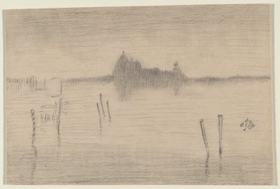 Venedik by Follower of James McNeill Whistler