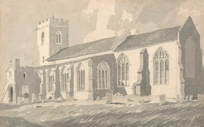 Catfield Kilisesi'nin Güney Tarafı, Norfolk by Follower of John Sell Cotman