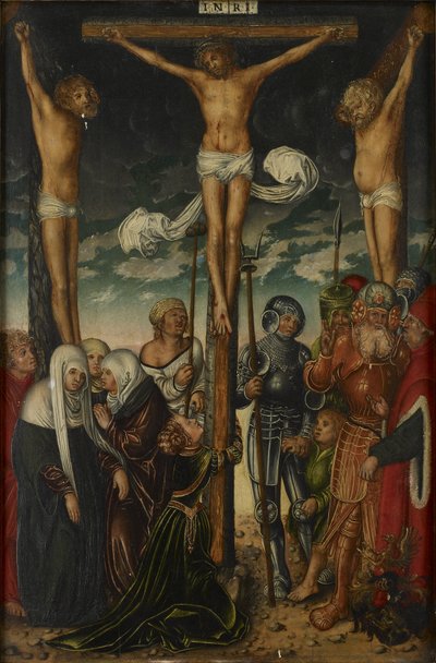 çarmıha germe by Follower of Lucas Cranach the Elder