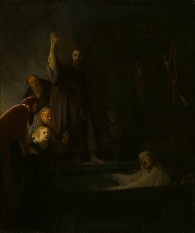 Lazarus'un Yükselişi by Follower of Rembrandt van Rijn