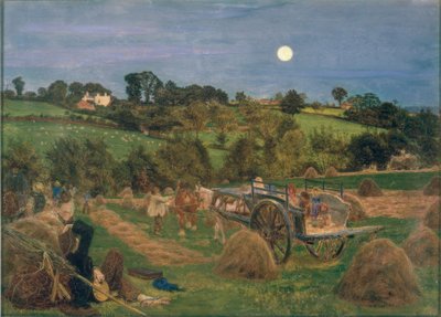 saman alanı by Ford Madox Brown