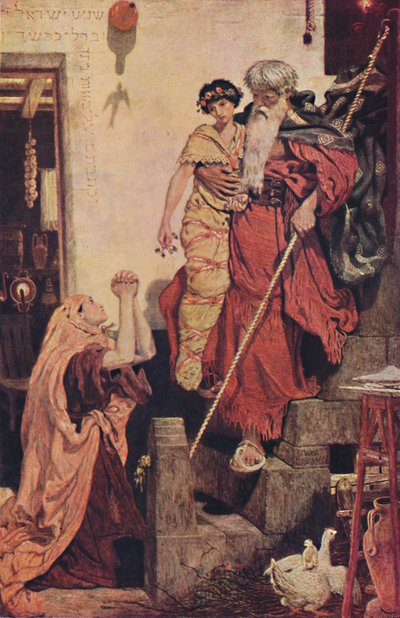 İlyas Dulların Oğlunu Geri Getiriyor, 1868, 1947 by Ford Madox Brown