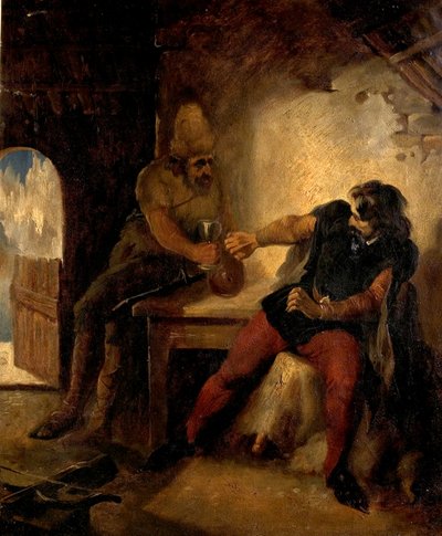 Manfred, Chamois Avcıları Kulübesinde, 1850 dolayları by Ford Madox Brown