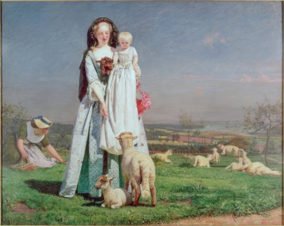 Güzel Baa-Kuzular by Ford Madox Brown