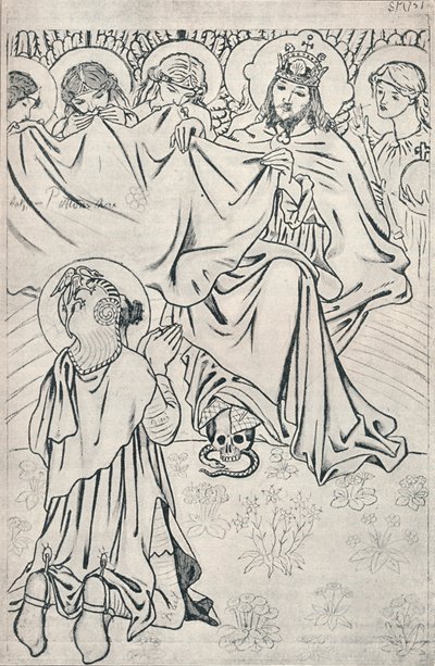 Cennetteki Aziz Martin, 1896 by Ford Madox Brown