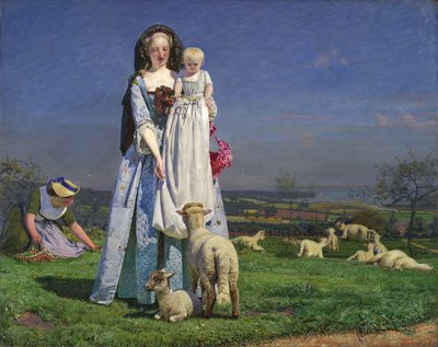 Güzel Baa-Kuzular by Ford Madox Brown