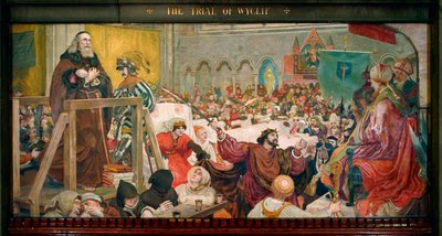 Wyclif'in Yargılanması by Ford Madox Brown