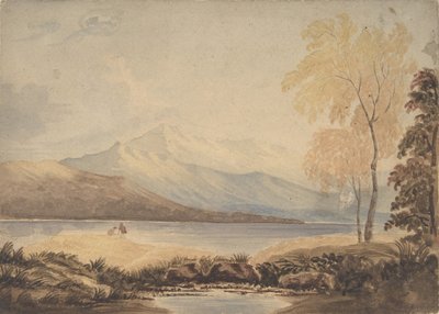 Lakeland Manzarası, 19. yüzyılın başlarında. by Formerly attributed to Copley Fielding.