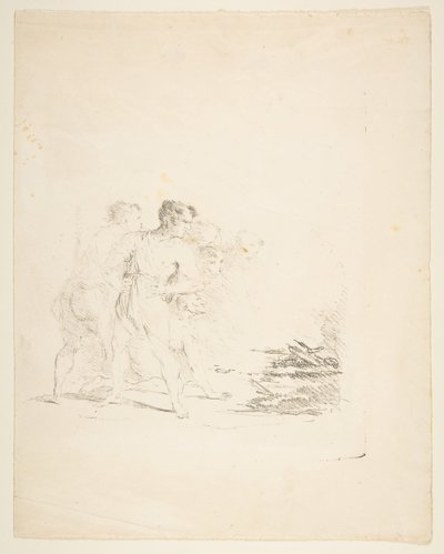 Ateşe Tüküren Adamlar, ca. 1820-1850. by Formerly attributed to Goya