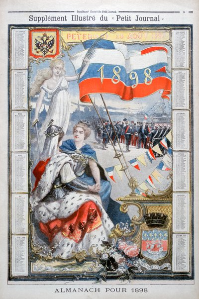 1898 takvimi. by Fortuné Méaulle