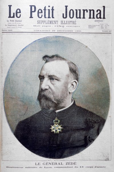 General Zede, Lyon askeri valisi, Fransa, 1895 by Fortuné Méaulle