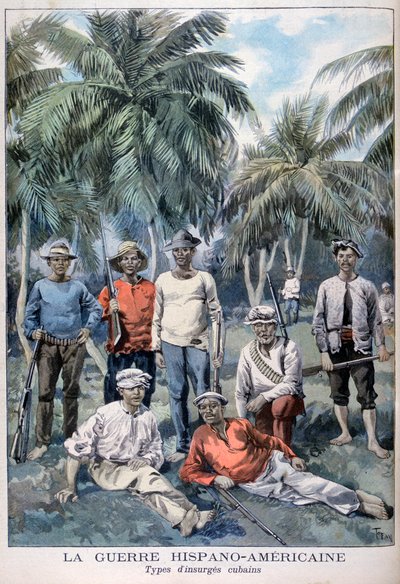 İspanyol-Amerikan Savaşı sırasında İsyancı Kübalılar, 1898 by Fortuné Méaulle