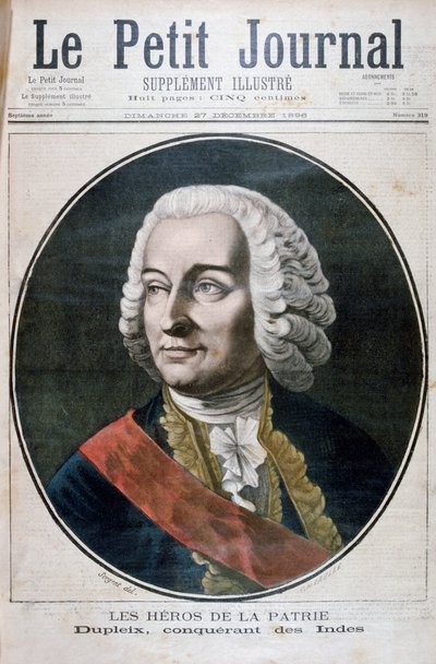 Joseph François Dupleix, 1896 by Fortuné Méaulle