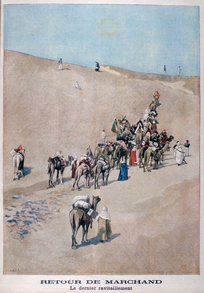 Tüccarların dönüşü, 1899 by Fortuné Méaulle