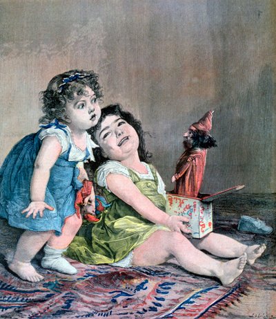 Sürpriz, 1891 by Fortuné Méaulle