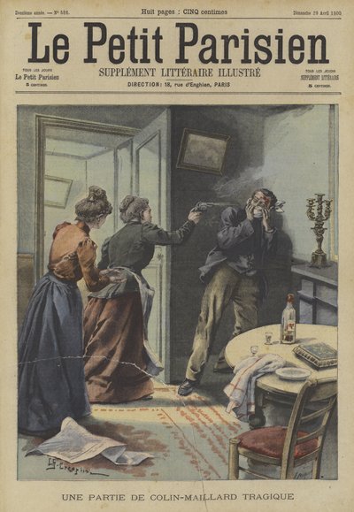 Trajik bir kör adam tutkunu oyunu by Fortune Louis Meaulle