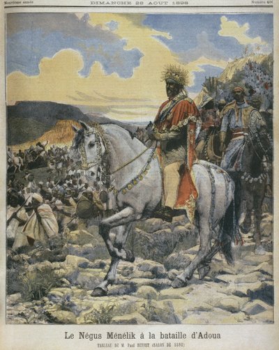 Menelik II (1844-1913), Adowa Muharebesi