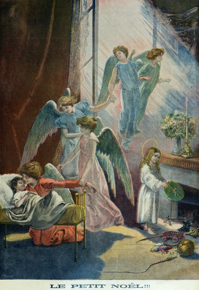 Le petit noel (Gravür) by Fortune Louis Meaulle