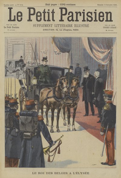 Belçika Kralı II. Leopold, Paris