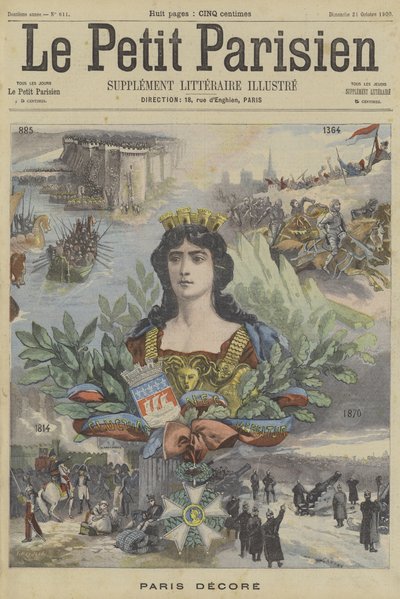 Paris dekore edilmiş by Fortune Louis Meaulle