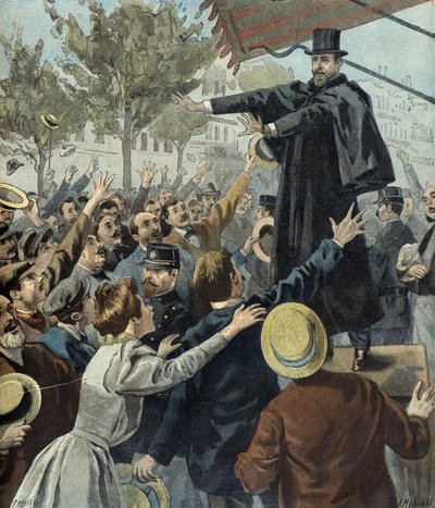 Paul Deroulede 1898 yılında Paris
