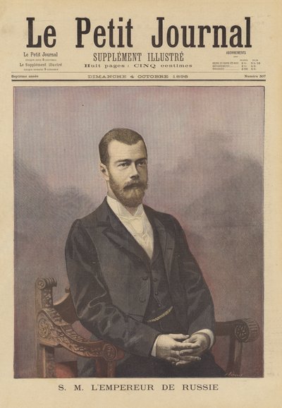 Rusya Çarı II. Nicholas by Fortune Louis Meaulle