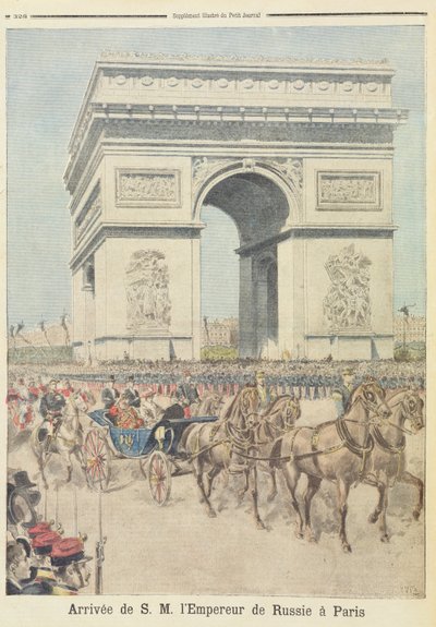 Çar Nicholas II (1894-1917), Paris