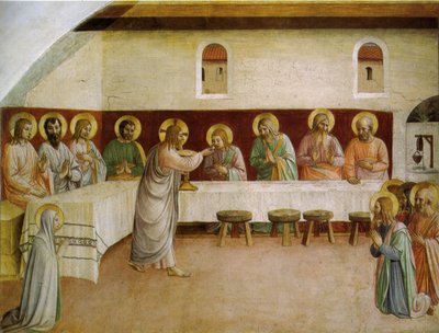 Son Akşam Yemeği by Fra Angelico