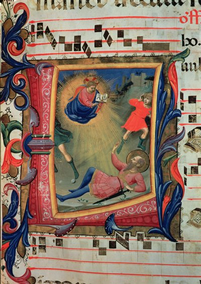 Ms 558 f.21v St. Paul