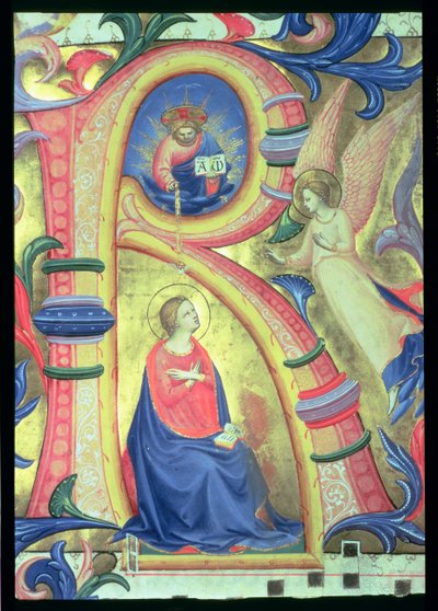 Ms 558 f.33v Müjde, tarihi bir başlangıç R