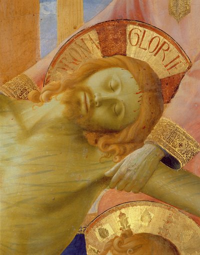 Santa Trinita Altarpiece, ölü İsa