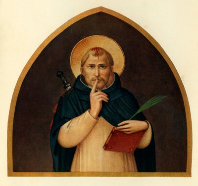 Aziz Petrus Şehit, 15. yüzyıl, c1909 by Fra Angelico